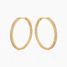 Madonna Gold Hoops | Penny Pairs