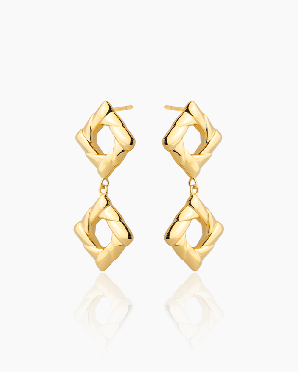 Mariela Gold Studs