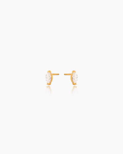 Mina Gold Studs