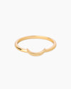 Moon Gold Ring