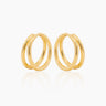 Nadine Gold Hoops | Penny Pairs