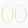 Naomi Gold Hoops | Penny Pairs