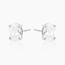 Odina Diamond White Gold Studs | Penny Pairs