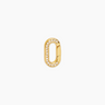 Pavé Oval Charm Holder | Penny Pairs