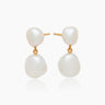 Belle Gold Drop Studs | Penny Pairs