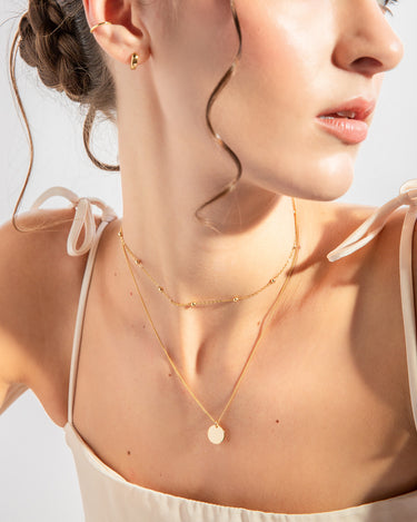 Lucia Gold Necklace | Penny Pairs