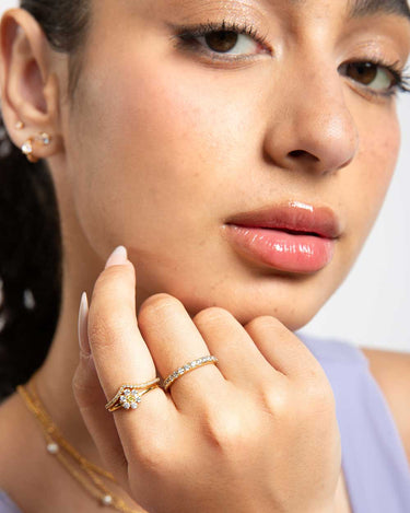 Flora Silver Ring | Penny Pairs