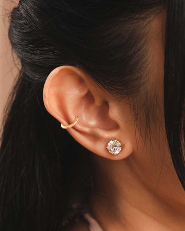 Paris Silver Studs | Penny Pairs