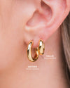 Hallie Gold Hoops