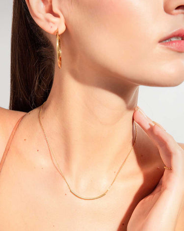 Horizon Gold Necklace | Penny Pairs