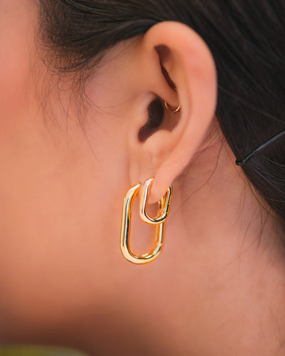 Venus Gold Hoops