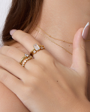 Martha Silver Ring | Penny Pairs