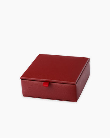 Burgundy Jewelry Box | Penny Pairs