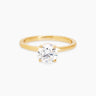 Reina Diamond Yellow Gold Ring | Penny Pairs