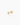 Rina Gold Flatback Stud
