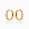 Rizzie Gold Hoops | Penny Pairs