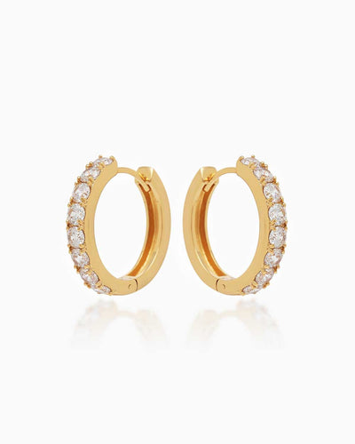 Rizzie Gold Hoops