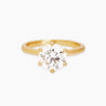 Rowena Diamond Yellow Gold Ring | Penny Pairs