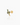 Sabina Gold Flatback Stud