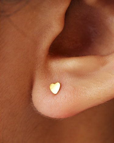 Sam Gold Flatback Stud | Penny Pairs