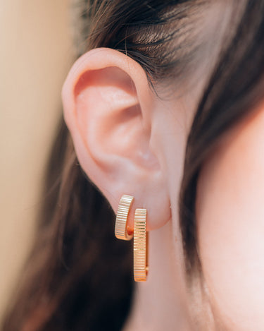 Savannah Gold Hoops | Penny Pairs