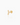 Sia Gold Flatback Stud