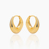 Soleil Gold Hoops | Penny Pairs