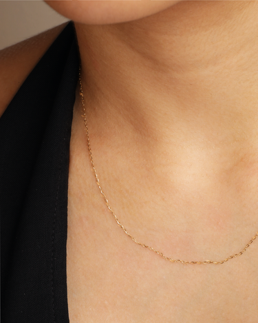 Cable Chain Gold Necklace