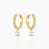 Sophie Gold Huggies | Penny Pairs