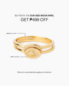 Moon Gold Ring