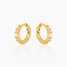 Thea Gold Huggies | Penny Pairs