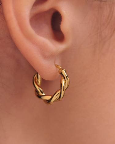 Tilda Silver Hoops | Penny Pairs
