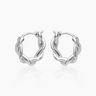 Tilda Silver Hoops | Penny Pairs
