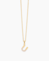 Letter Gold Necklace