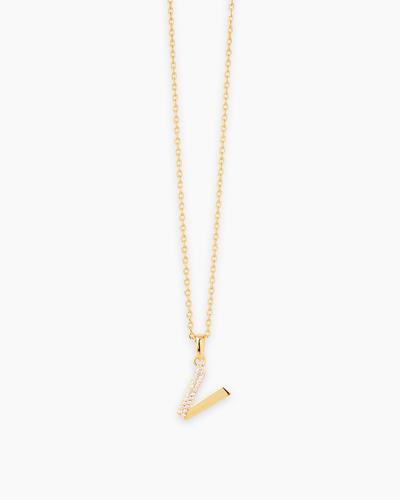 Letter Gold Necklace