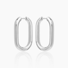 Venus Silver Hoops | Penny Pairs