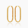Veronica Gold Hoops | Penny Pairs