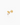 Via Gold Flatback Stud