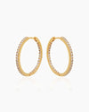 Whitney Gold Hoops