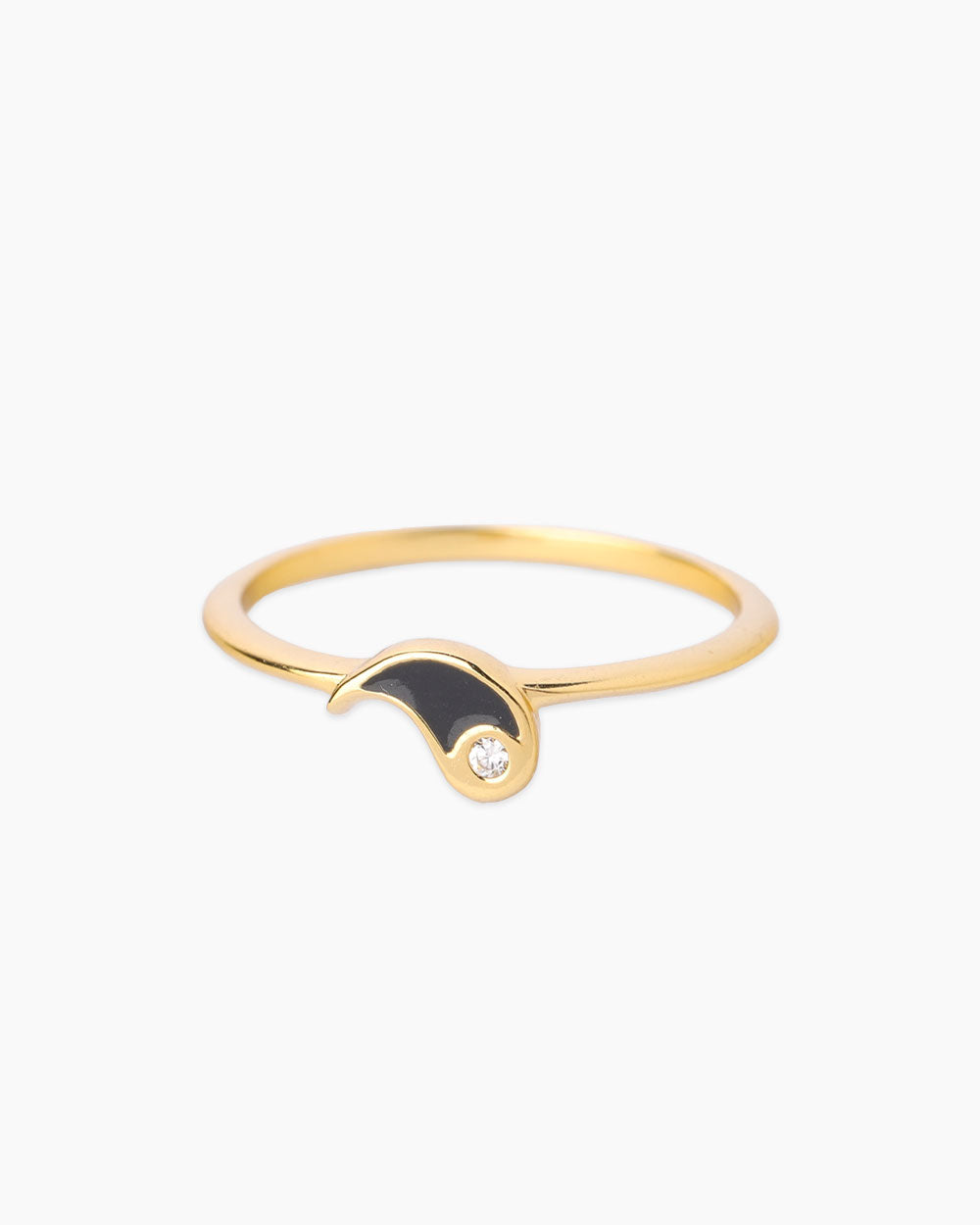 Yin Gold Ring