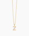 Letter Gold Necklace