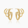 Angelina Gold Hoops | Penny Pairs