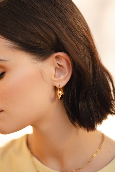 Arden Gold Hoops | Penny Pairs