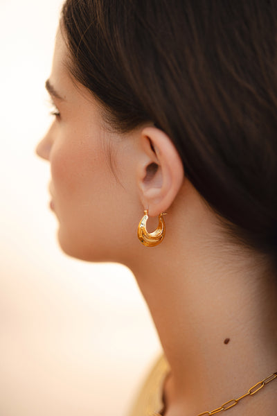 Arden Gold Hoops