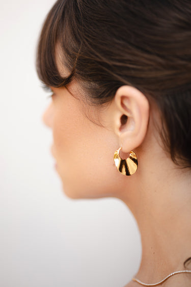 Arizona Gold Hoops | Penny Pairs