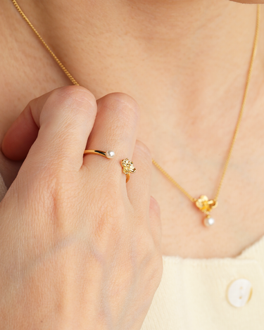 Cathy Gold Ring | Penny Pairs
