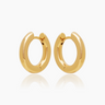 Hayden Gold Hoops | Penny Pairs