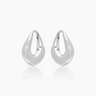 Frida Silver Hoops | Penny Pairs