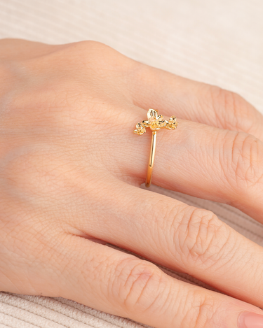 Helena Gold Ring | Penny Pairs