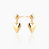 Juno Gold Studs | Penny Pairs